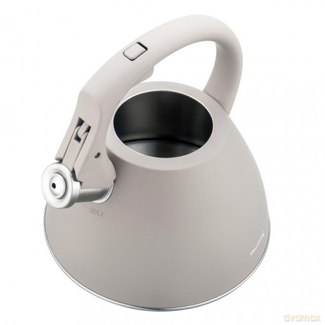 Czajnik stalowy 2,5 l w kolorze szary, klausberg kb-7953
