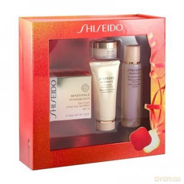 Shiseido Benefiance Set (Day Cream 50ml+Extra Creamy Cleansing Foam 50ml+ Balancing Softenr Enriched 75ml+Night Cream 18ml) [KOSMETYKI]