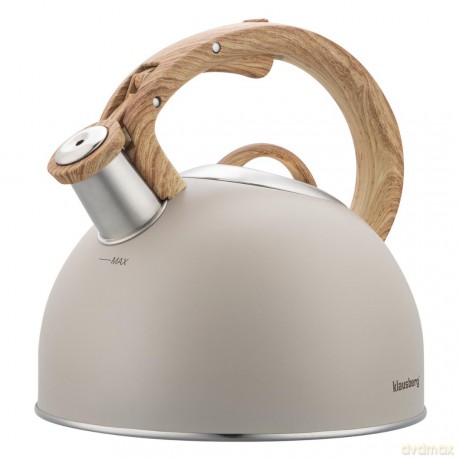 Czajnik tradycyjny 2.5l, bezowy klausberg