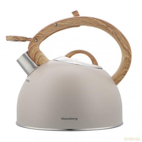 Czajnik tradycyjny 2.5l, bezowy klausberg