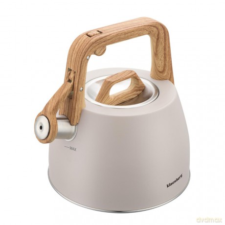 Czajnik tradycyjny 2.5l, bezowy klausberg