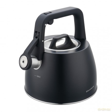 Czajnik tradycyjny 2.5l, czarny klausberg