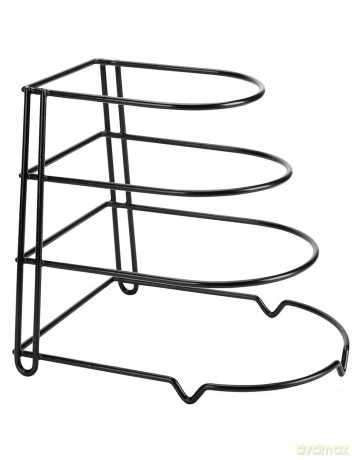 Organizer, stojak na patelnie 4 poziomy, stal kinghoff