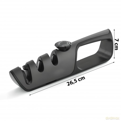 Ostrzałka do ostrzenia noży kuchennych trójfazowa osełka ręczna 3w1
