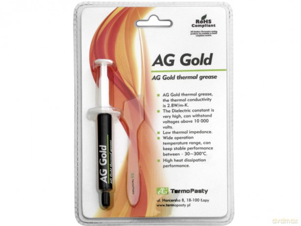 Pasta ag gold 3g strzykawka