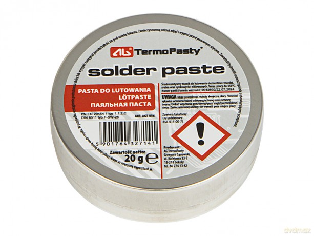 Pasta lutownicza 20g ag