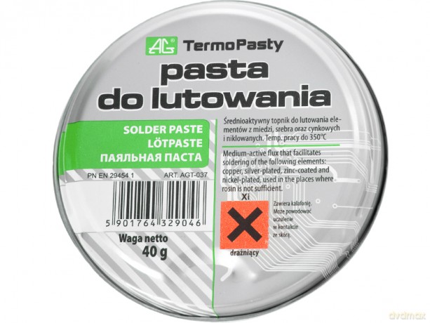 Pasta lutownicza 40ml ag
