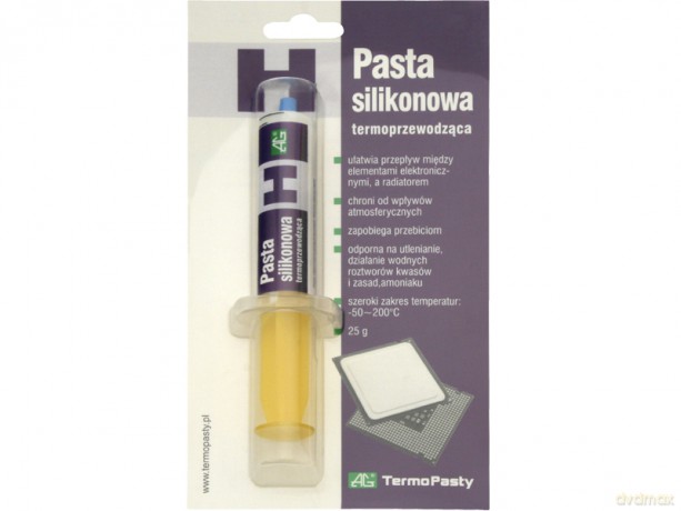 Pasta silikonowa h 25g strzykawka