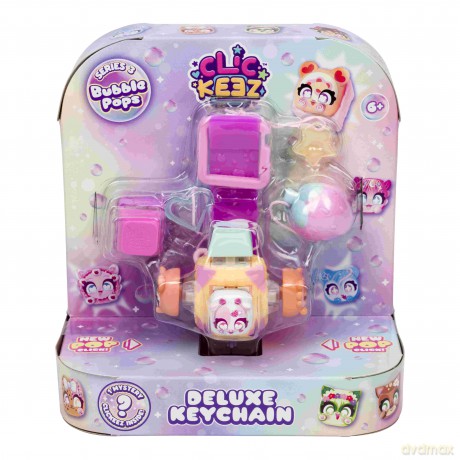 Brelok Clickeez Deluxe Keychain Bubble Pops seria 3 1szt mix