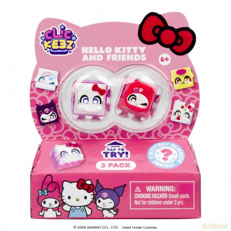 Clickeez Hello Kitty and Friends 3szt mix [FIGURKA]