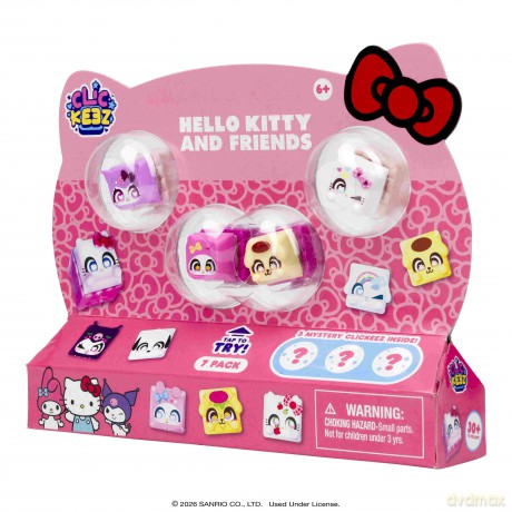 Clickeez Hello Kitty and Friends 7szt mix [FIGURKA]