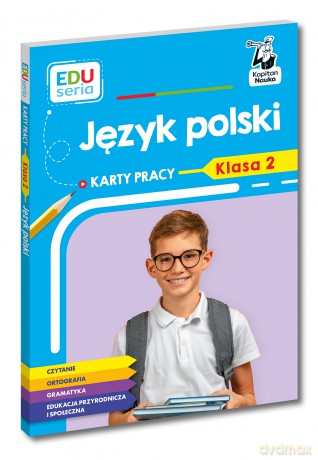 Język polski. Karty pracy. Klasa 2. Kapitan Nauka. Karty pracy - Natalia Kostrzewa [KSIĄŻKA]