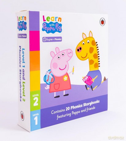Learn with Peppa. 1-20 Tuckbox [KSIĄŻKA]