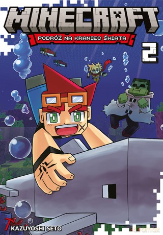 Minecraft: Podróż na kraniec świata (Tom 2) - Kazuyoshi Seto [KOMIKS]