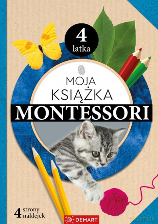 Moja książka Montessori 4-latka - Anna Borchard [KSIĄŻKA]