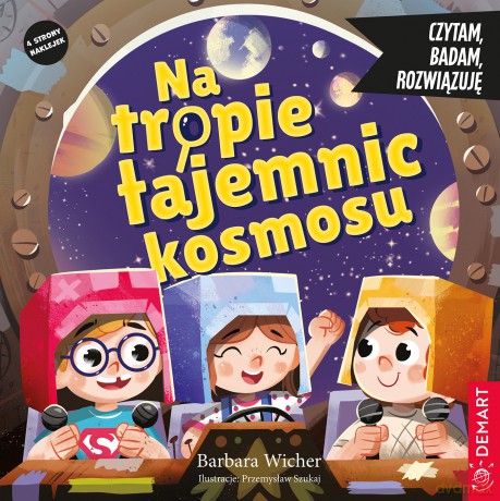 Na tropie tajemnic kosmosu. Czytam, badam, rozwiązuję - Barbara Wicher [KSIĄŻKA]