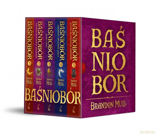 Pakiet Baśniobór (barwione brzegi) - Brandon Mull [KSIĄŻKA]