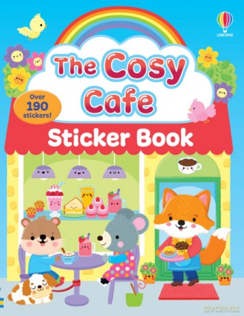 The Cosy Cafe Sticker Book - Lesley Sims [KSIĄŻKA]