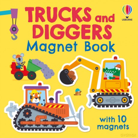 Trucks and Diggers Magnet Book - Kristie Pickersgill [KSIĄŻKA]