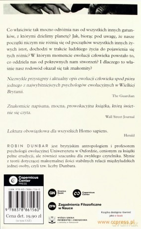 Nowa historia ewolucji człowieka - Dunbar Robin [KSIĄŻKA]