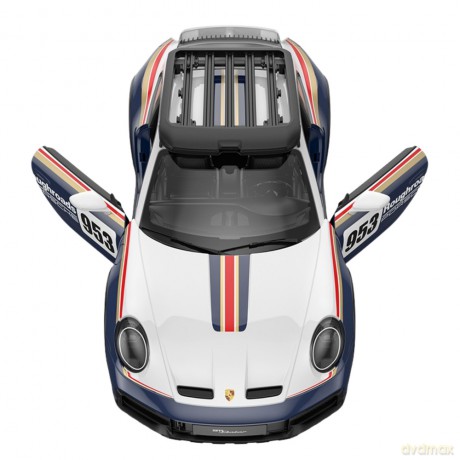 Auto Porsche 911 Dakar Performance Zdalnie Sterowany RC Rastar 1:14