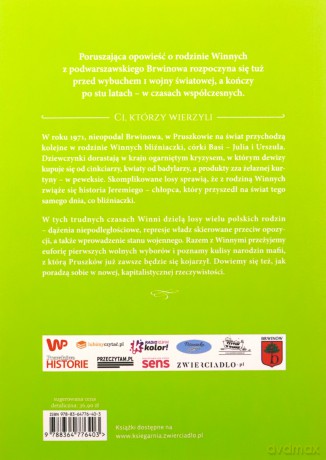 Stulecie Winnych. Ci którzy wierzyli - Grabowska Ałbena [KSIĄŻKA]