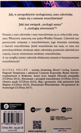 Sens życia i sens wszechświata. Studia z teologii współczesnej - Heller Michał [KSIĄŻKA]