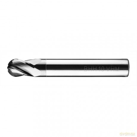 Frez węglikowy Baildon DIN 6527 K FWK4K 10 mm, VHM TiAlN, Z4, 66-11 mm