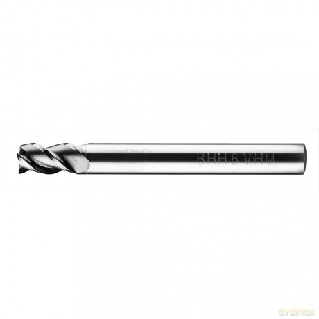 Frez węglikowy Baildon DIN 6527 K FWP3A 3 mm, VHM TiAlN, Z3, 50-4 mm