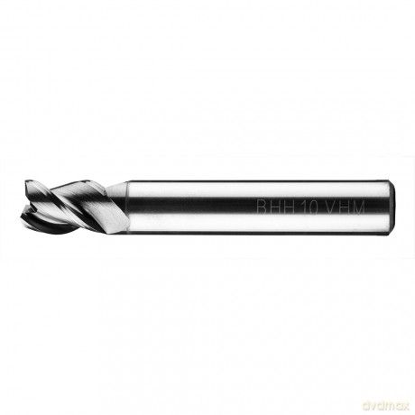 Frez węglikowy Baildon DIN 6527 K FWP3A 8 mm, VHM TiAlN, Z3, 58-9 mm