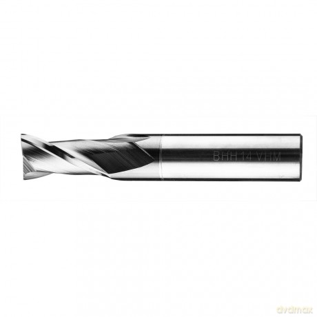 Frez węglikowy Baildon DIN 6527 L FWP2L 14 mm, VHM TiAlN, Z2, 83-22 mm