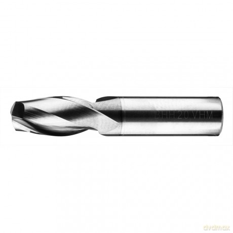 Frez węglikowy Baildon DIN 6527 L FWP2L 18 mm, VHM TiAlN, Z2, 92-26 mm