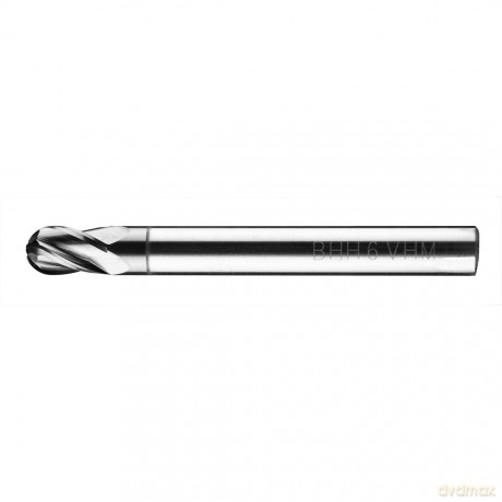Frez węglikowy Baildon DIN 6527 L FWP2L 3 mm, VHM TiAlN, Z2, 57-7 mm