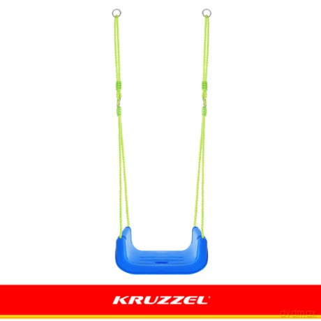 Huśtawka dla dzieci 3w1 zielono-niebieska Kruzzel