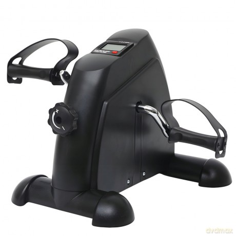 Mini Rowerek Treningowy Rotor Rehabilitacyjny 2w1 Wyświetlacz LCD Czarny