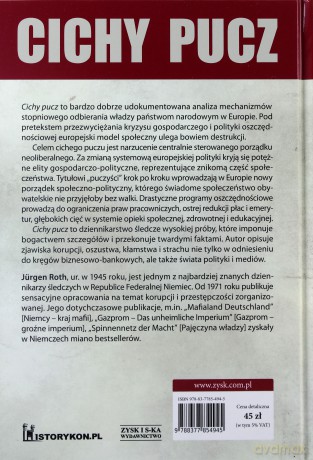 Cichy pucz - Jürgen Roth [KSIĄŻKA]