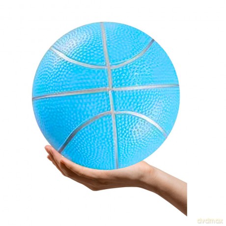 Piłka Plażowa Gumowa Pastelowa Lekka Niebieska 20cm