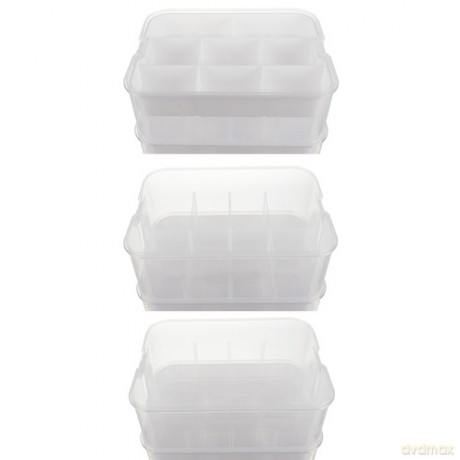 Pudełko na klocki- 2 poziomy Kruzzel 25756