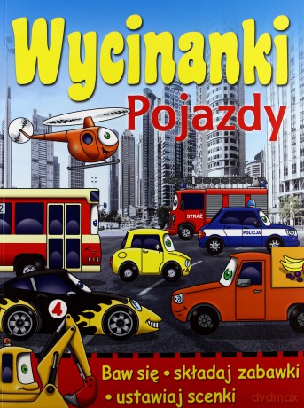 Wycinanki. Pojazdy - Wójcik Elżbieta [KSIĄŻKA]