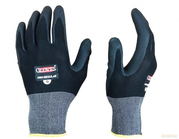 Rękawice nitr. (grips regular), 12 par, 7, ce, gloves pro
