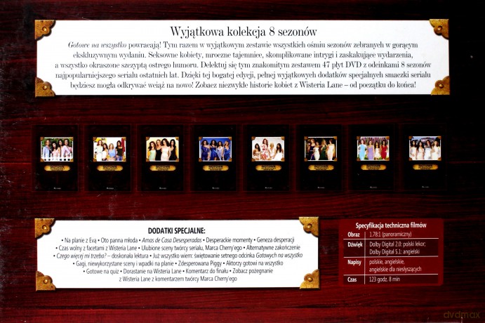 Gotowe na wszystko Sezony 1-8 KOMPLET [BOX] [47DVD]