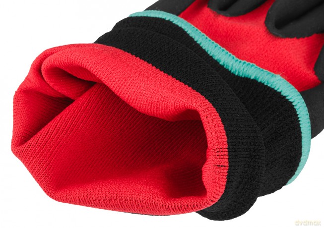 Rękawice robocze ultraflex, nylon-spandex, pokrycie polimetrowo-nitrylowe (foam), 4131X, rozmiar 8