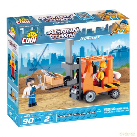 COBI Action Town Wózek widłowy [ZABAWKA]