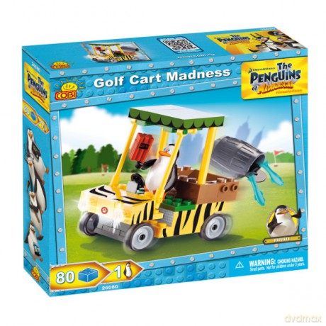 COBI Pingwiny Wózek golfowy [KLOCKI]