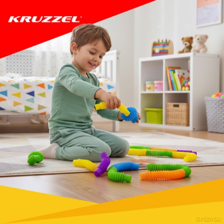 Rurki/ tuby sensoryczne- 10szt. Kruzzel 26693