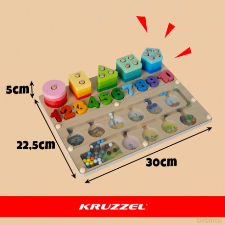 Sorter - zabawka edukacyjna Kruzzel 26509