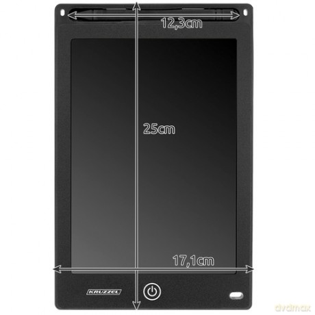 Tablet do rysowania 10 czarny XL KRUZZEL 22455