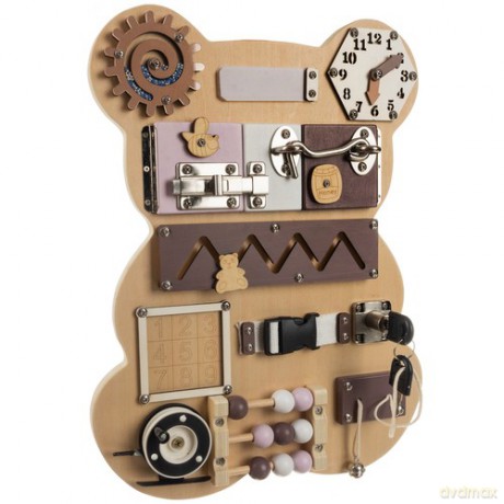 Tablica manipulacyjna- miś Kruzzel 22584