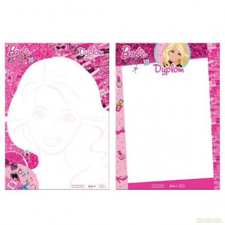 Dyplom A4 Barbie