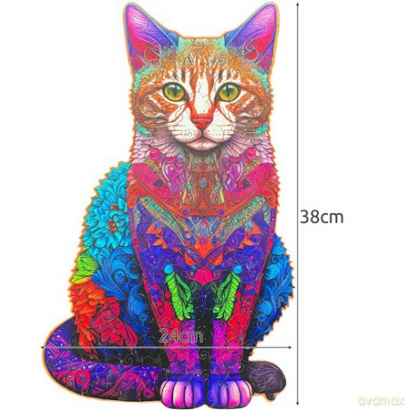 Układanka drewniana- puzzle Kruzzel 22878